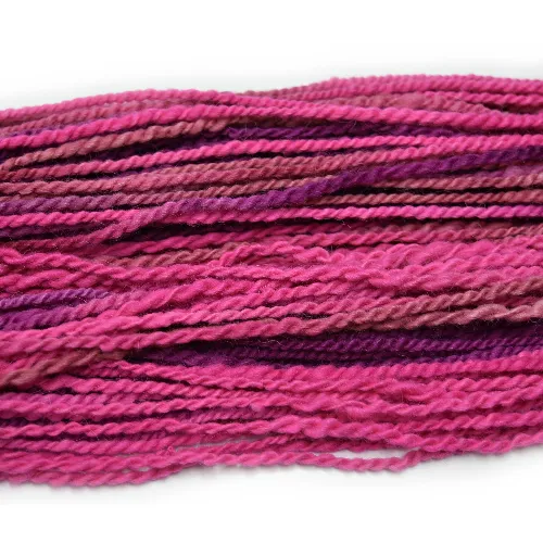 Alpaca and Merino chunky knitting yarn 50/50 Pink Purple 11875