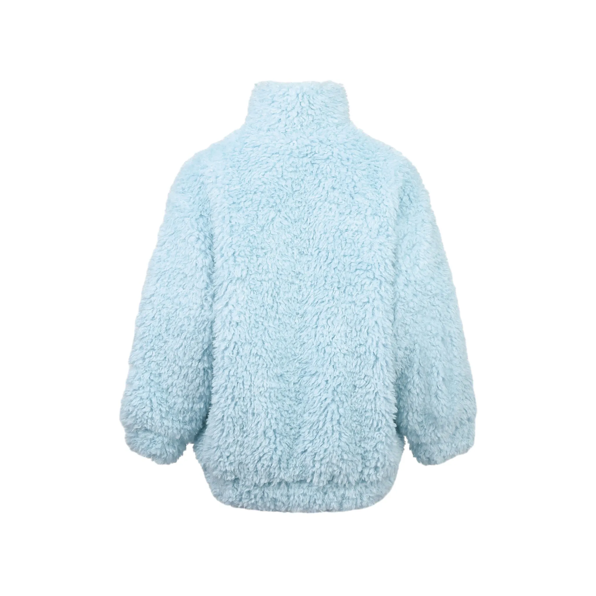 Blue Berber Fleece Jacket