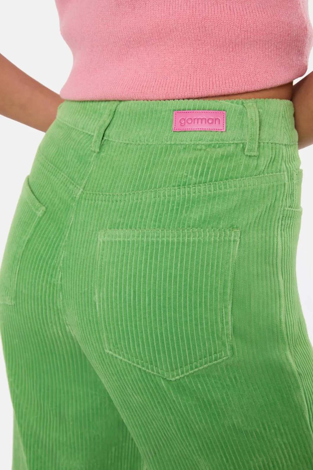 Greenery Corduroy Jean