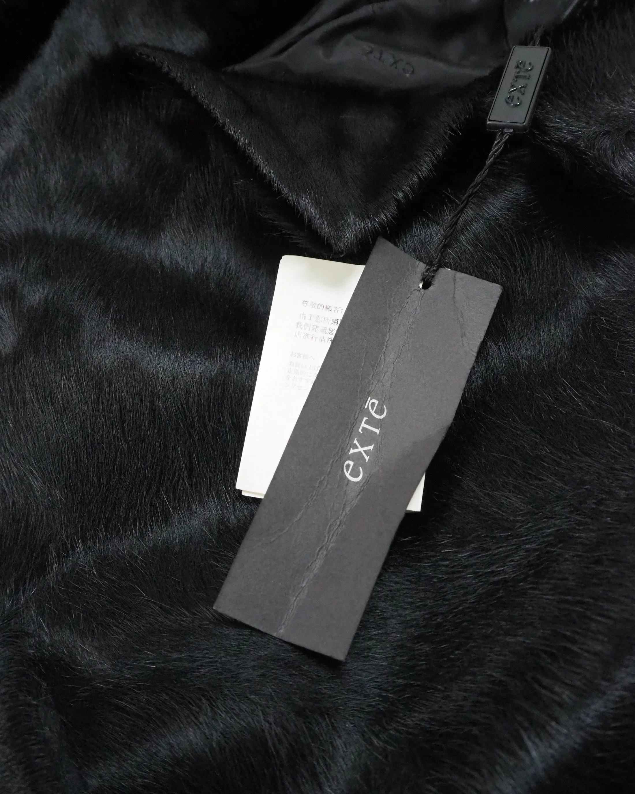 Laser-cut Calf Hair Leather Jacket