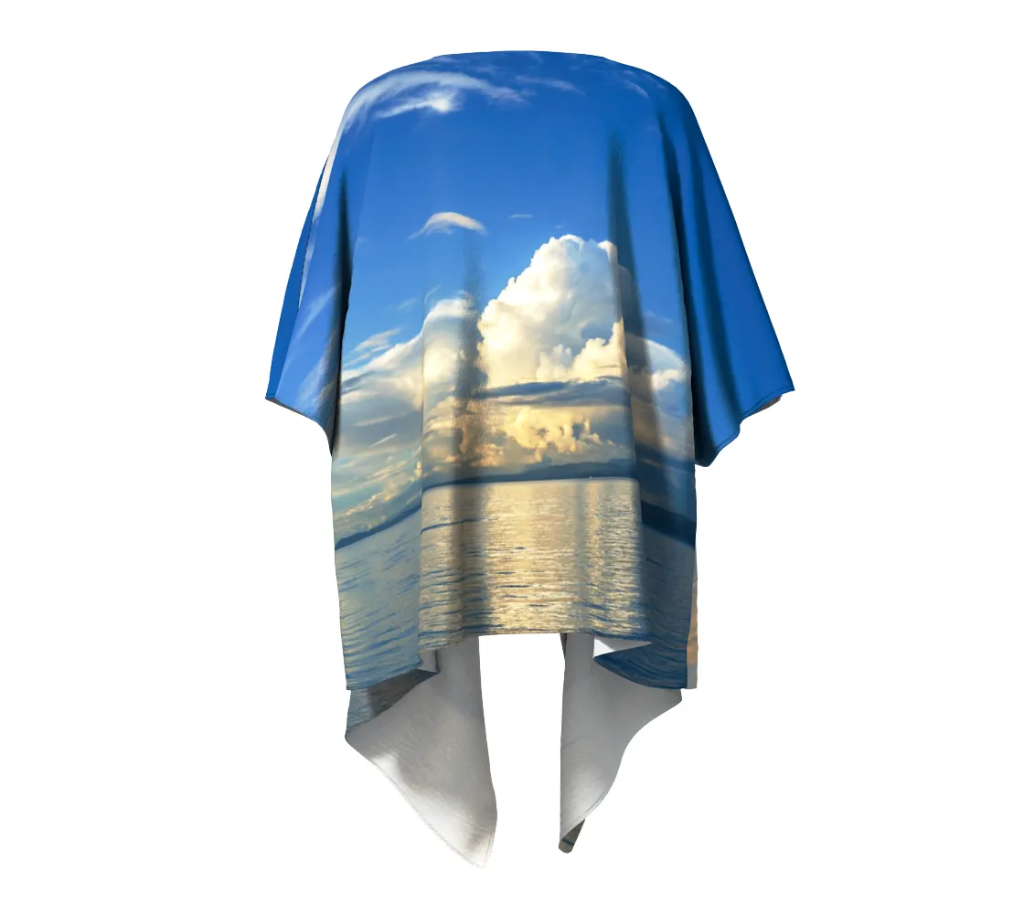 Qualicum Beach Draped Kimono