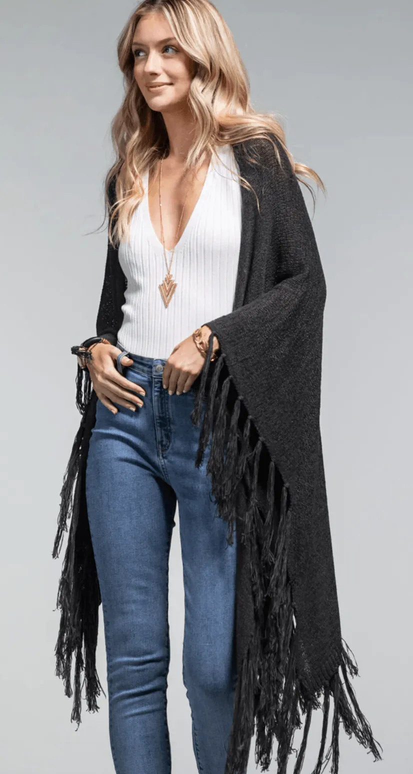 Ruggine Knit Ruana 2036