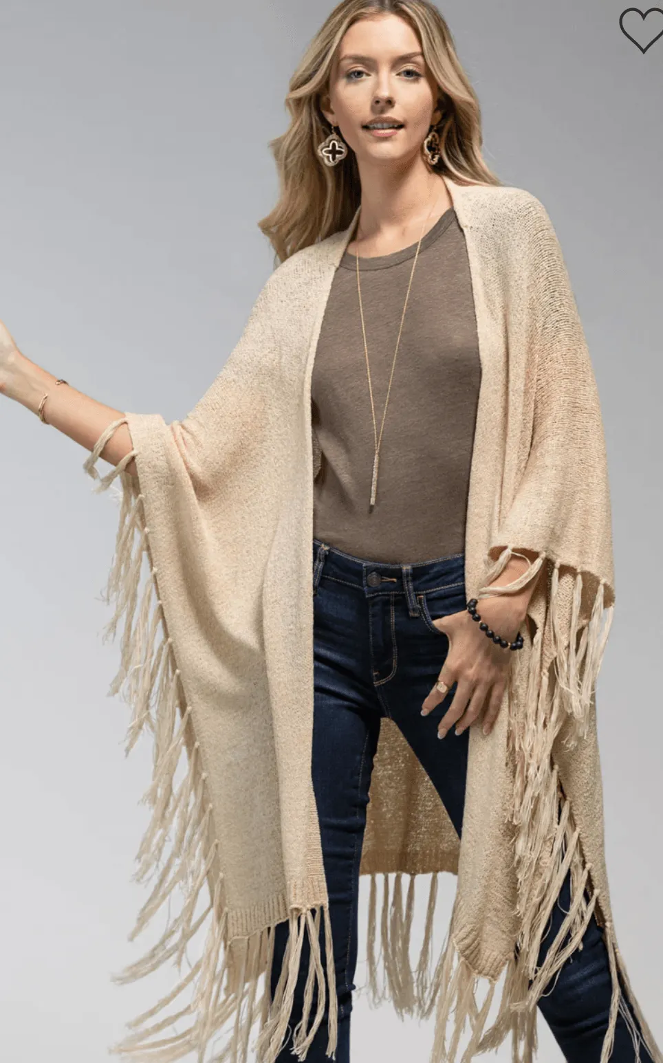 Ruggine Knit Ruana 2036