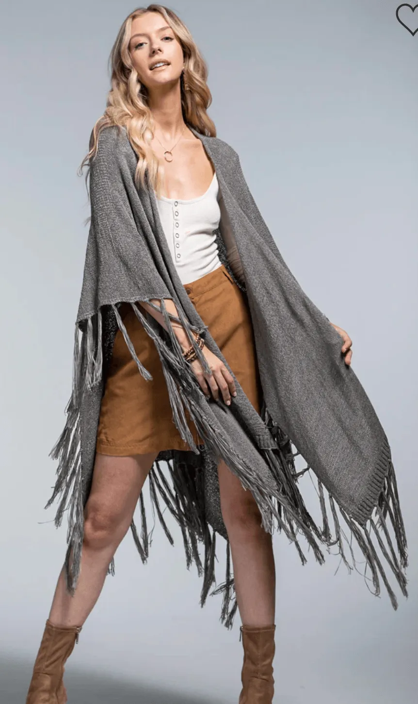 Ruggine Knit Ruana 2036