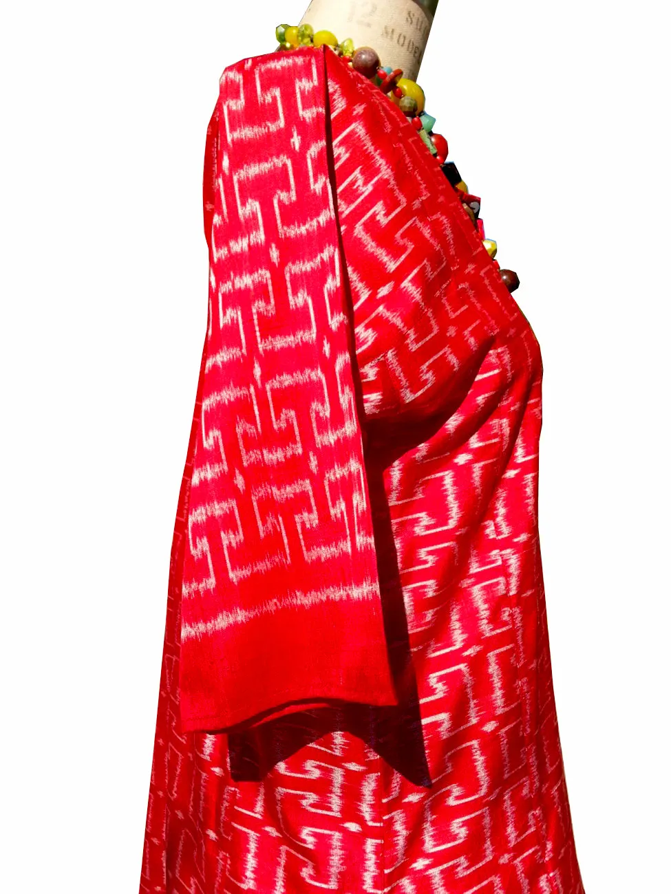 Silk Ikat Tunic Shirt