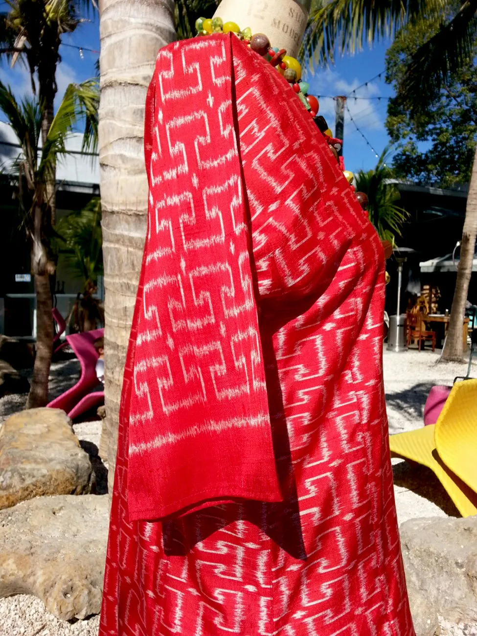 Silk Ikat Tunic Shirt