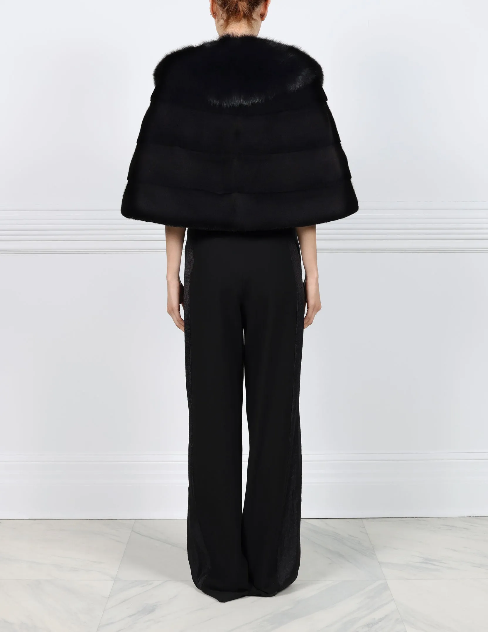 The Celeste Mink Fur Stole