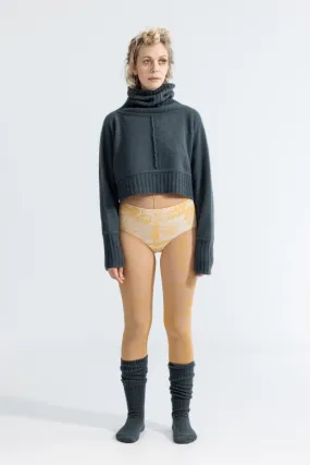 U Turtle Crop Crop | Midnight